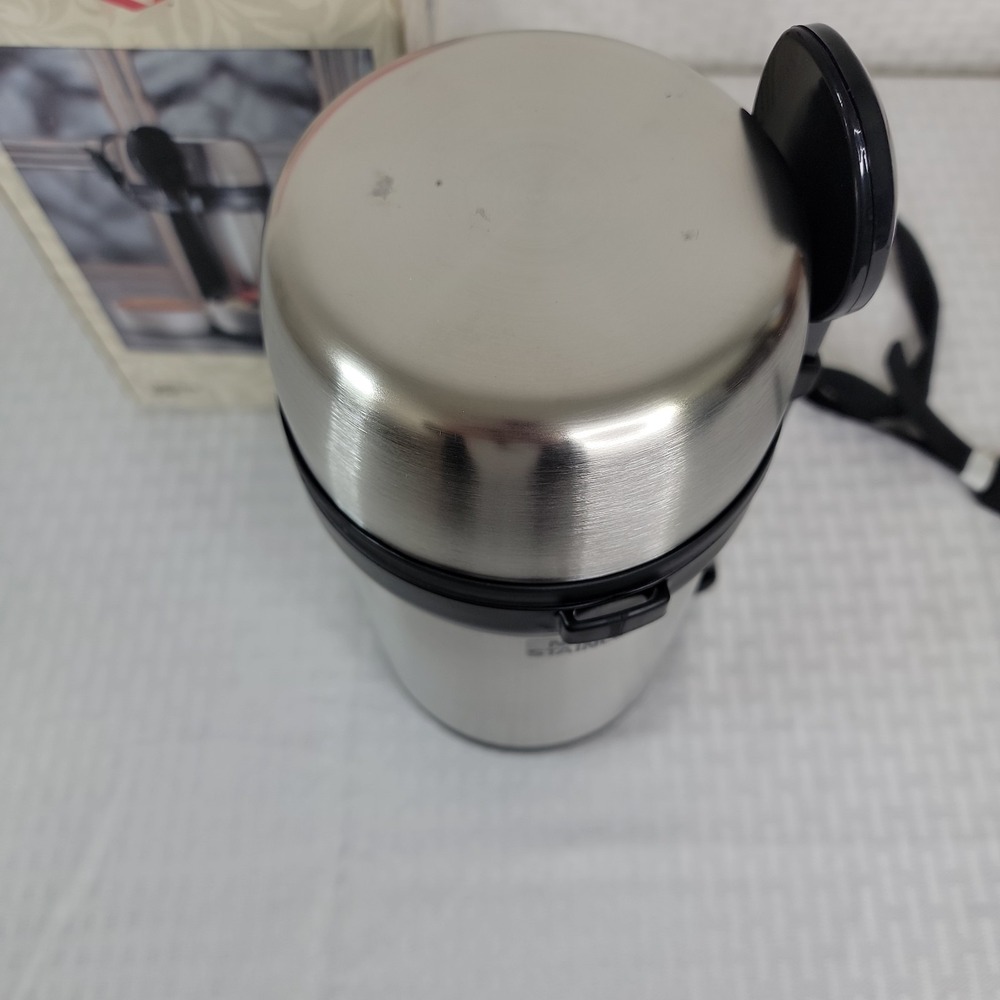 Thermos Nissan Thermal Lunch Tote Stainless Steel Food‎ Jar Set 4 Containers New - Picture 3 of 8